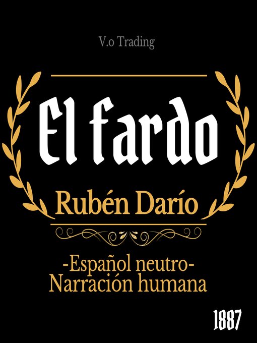Title details for El fardo by Rubén Darío - Available